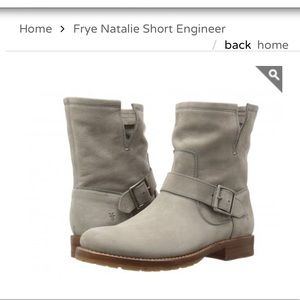 Womens Frye Natalie engineer boots size 9